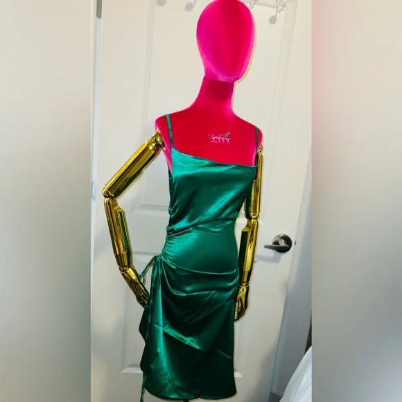 Arabian night green dress - Picture 4 of 10